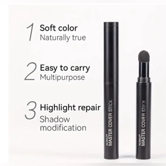 NWT GRAY HAIR COVER UP SHADOW HAIRLINE CONCEALER COVER STICK PEN - Picture 3 of 13